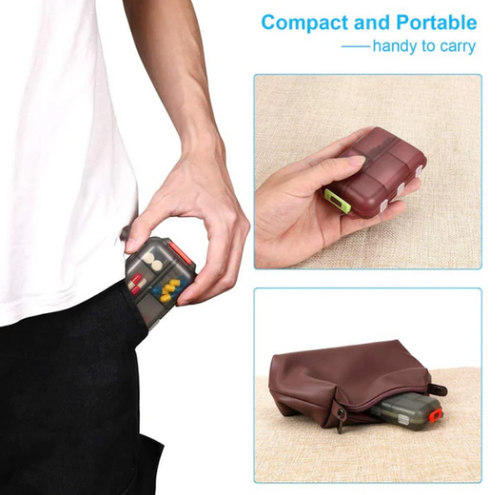 10 Grids Pill Case