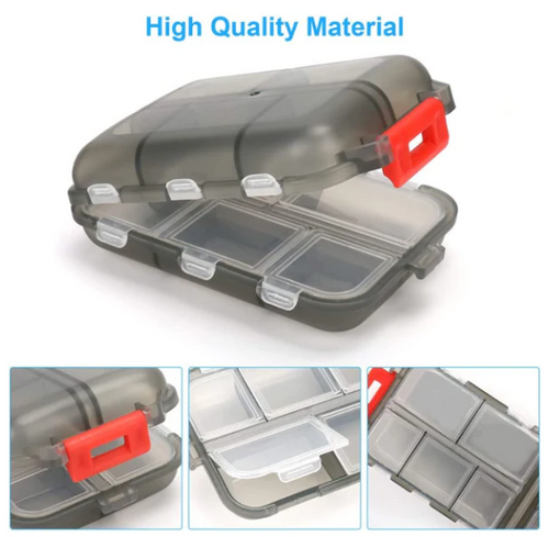 10 Grids Pill Case