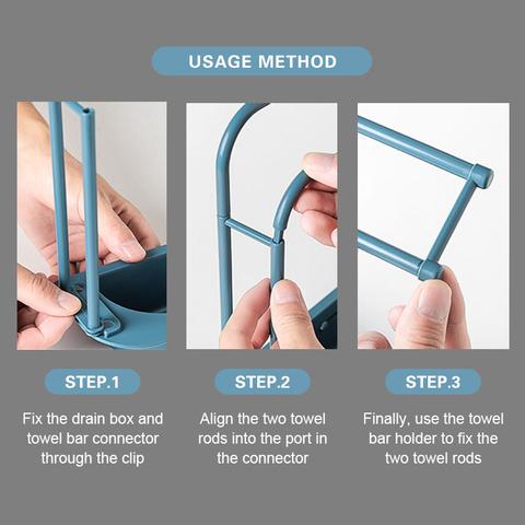 telescopic sink shelf