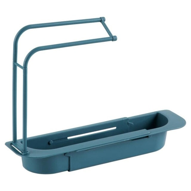 telescopic sink shelf