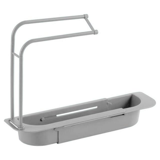 telescopic sink shelf