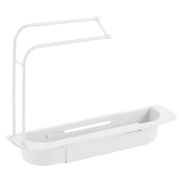 telescopic sink shelf
