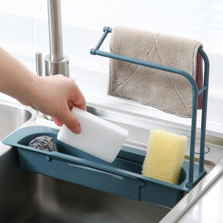 telescopic sink shelf