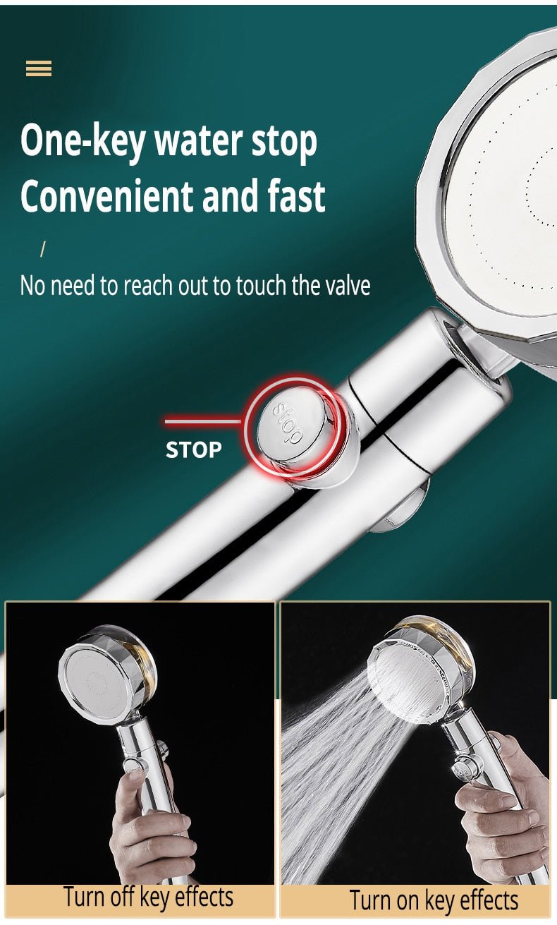 turbo shower head