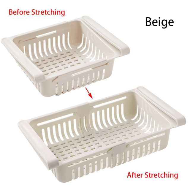 Fridge Organizer Box Homerby Beige Homerby 