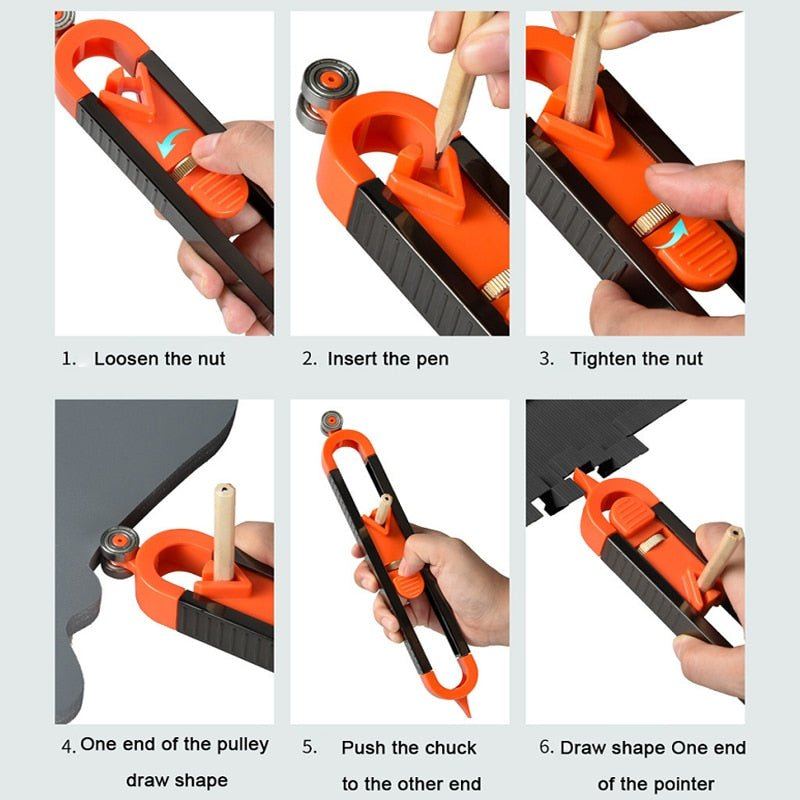 precise contour gauge