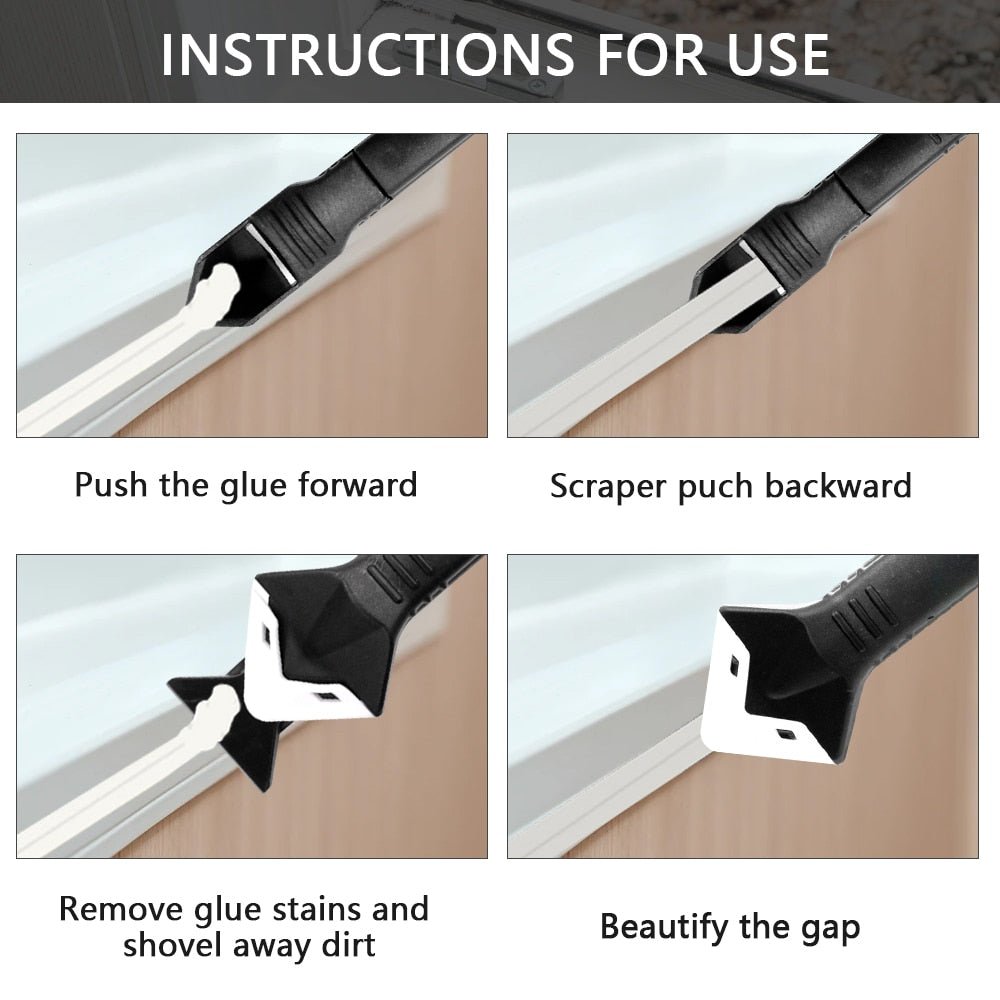 silicone angle scraper